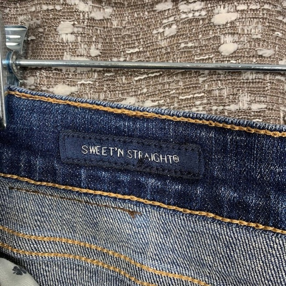 Lucky Brand Sweet N Straight Denim Jeans Mid Rise Women's 16/33 - Picture 7 of 13